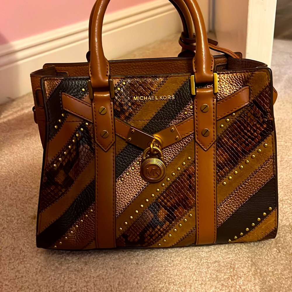 Michael Kors Snake Print Purse